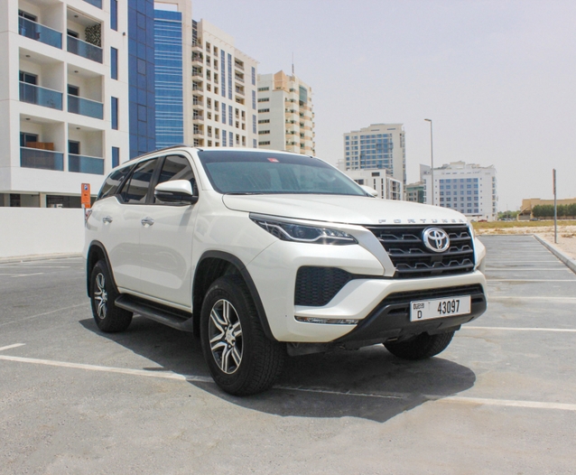 Toyota Fortuner 2021 for rent in Dubai